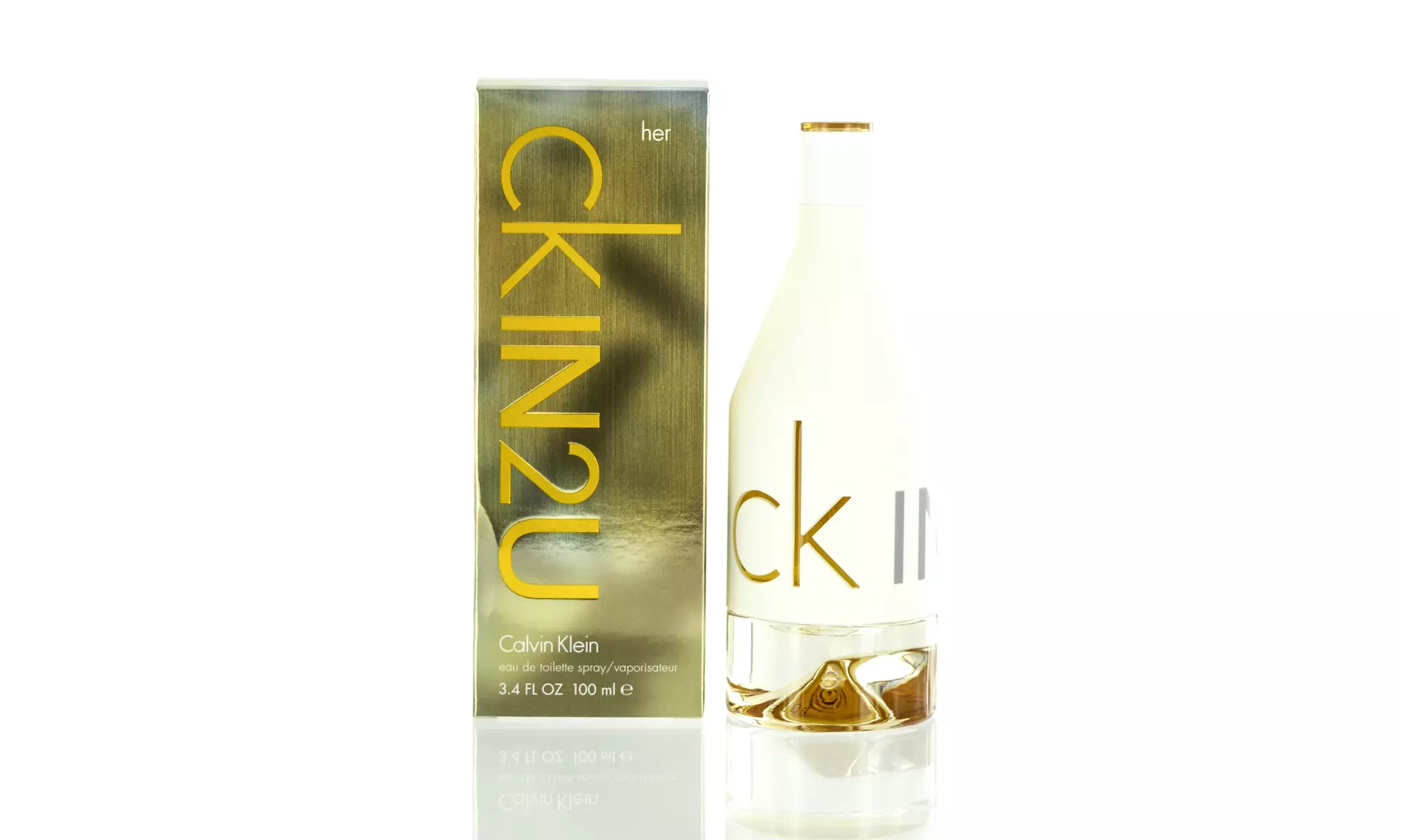 Ckin2U By Calvin Klein Edt Spray for Ladies (Choose your size)   - Second Medium