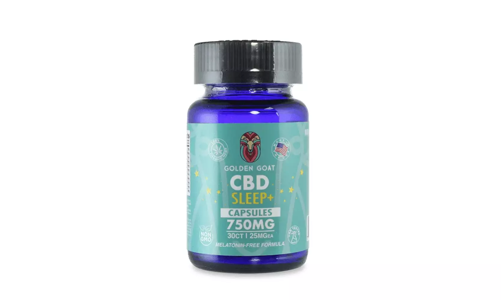 CBD Gel Capsules - Full & Broad Spectrum Vitamins 750MG from Golden Goat