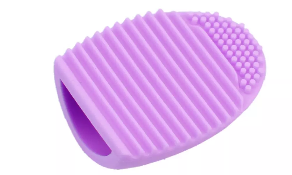 QPower 2 Pack: Cosmetics Makeup Foundation Brush Cleaner - Second Medium