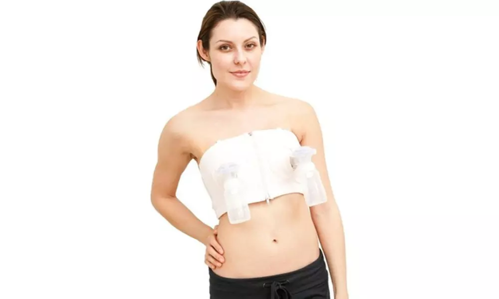 SIMPLE WISHES Hands Free Pumping Bustier - Second Medium