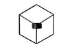 Inverlee Nordic Style 3D Geometric Candlestick Metal Wall Candle Holder - Second Medium