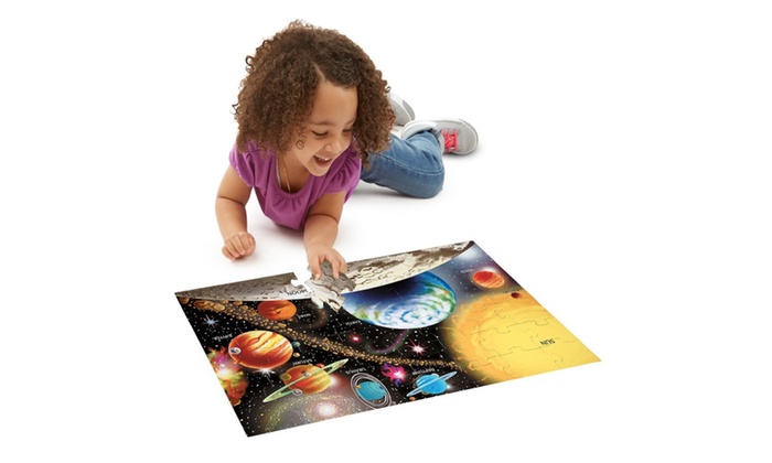 Melissa Doug Solar System Floor Puzzle 48 Piece 2 X 3 Feet