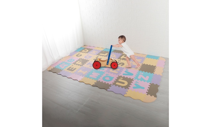 baby foam play mat with fence