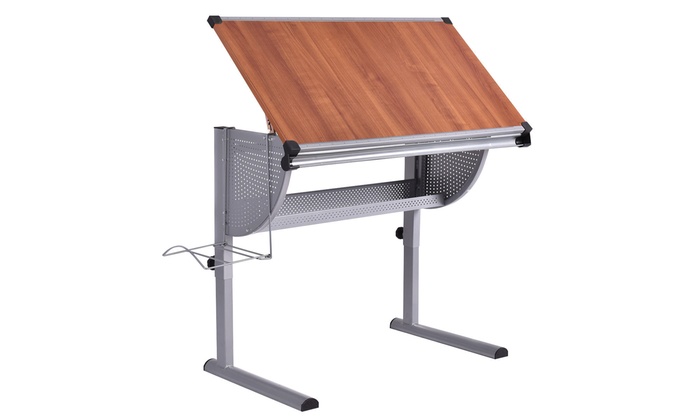 Costway Drafting Table Drawing Desk Adjustable Art Craft Hobby