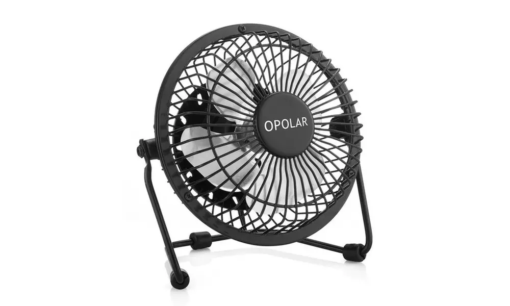 OPOLAR Personal Black Desk Fan - Quiet Operation Cooling Fan - Primary Image