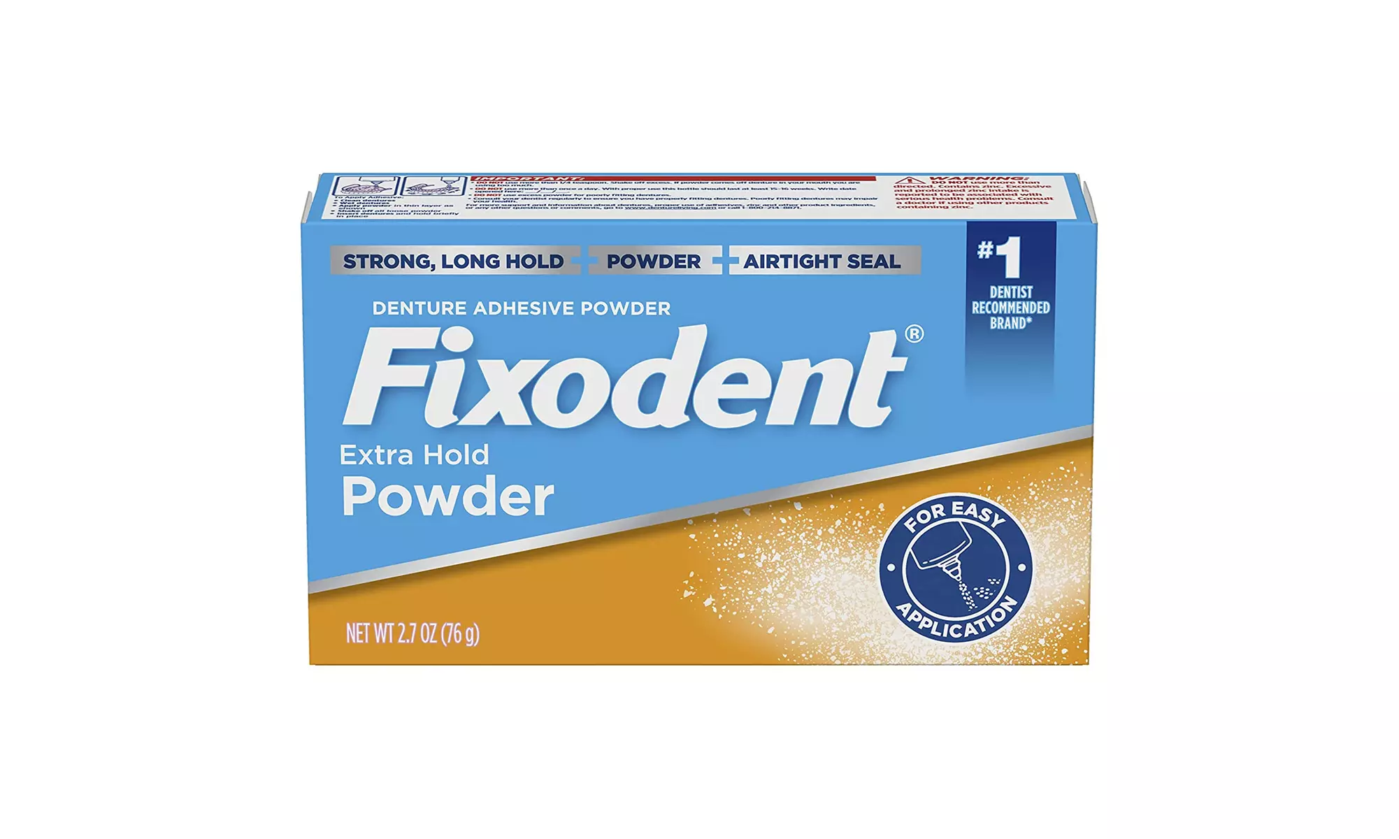 Fixodent Extra Hold Denture Adhesive Powder - Primary Image