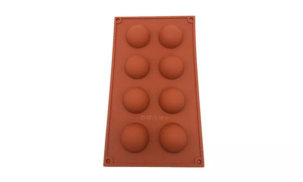 6 or 8 Holes Silicone Mold For Ice Chocolate Cake Jelly Pudding Handmade Soap - Second Medium