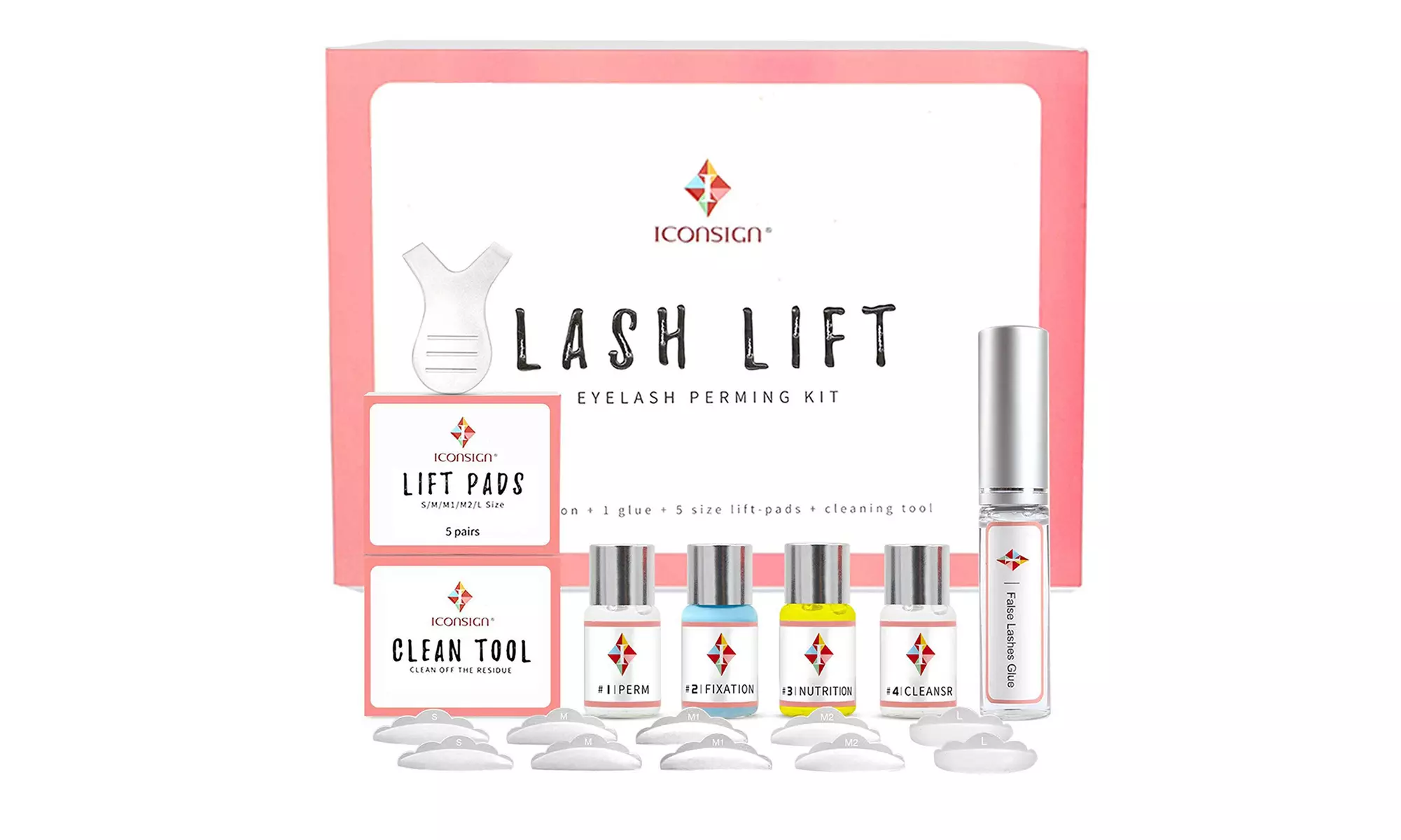 Lash Lift Kit Eyelash Perm Kit Cilia Extension Semi-Permanent Suitable For Salon - Second Medium