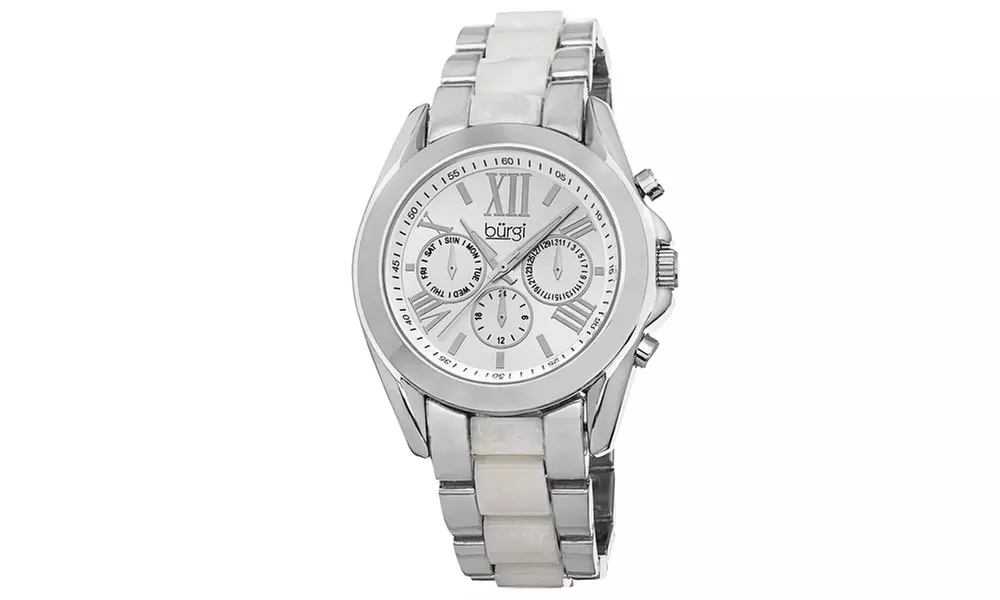 Burgi Women's Multifunction Bracelet Watch BURGP094 - Primary Image