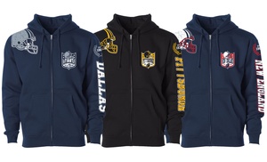 Men's Football Home Team Zip Up Hoodie