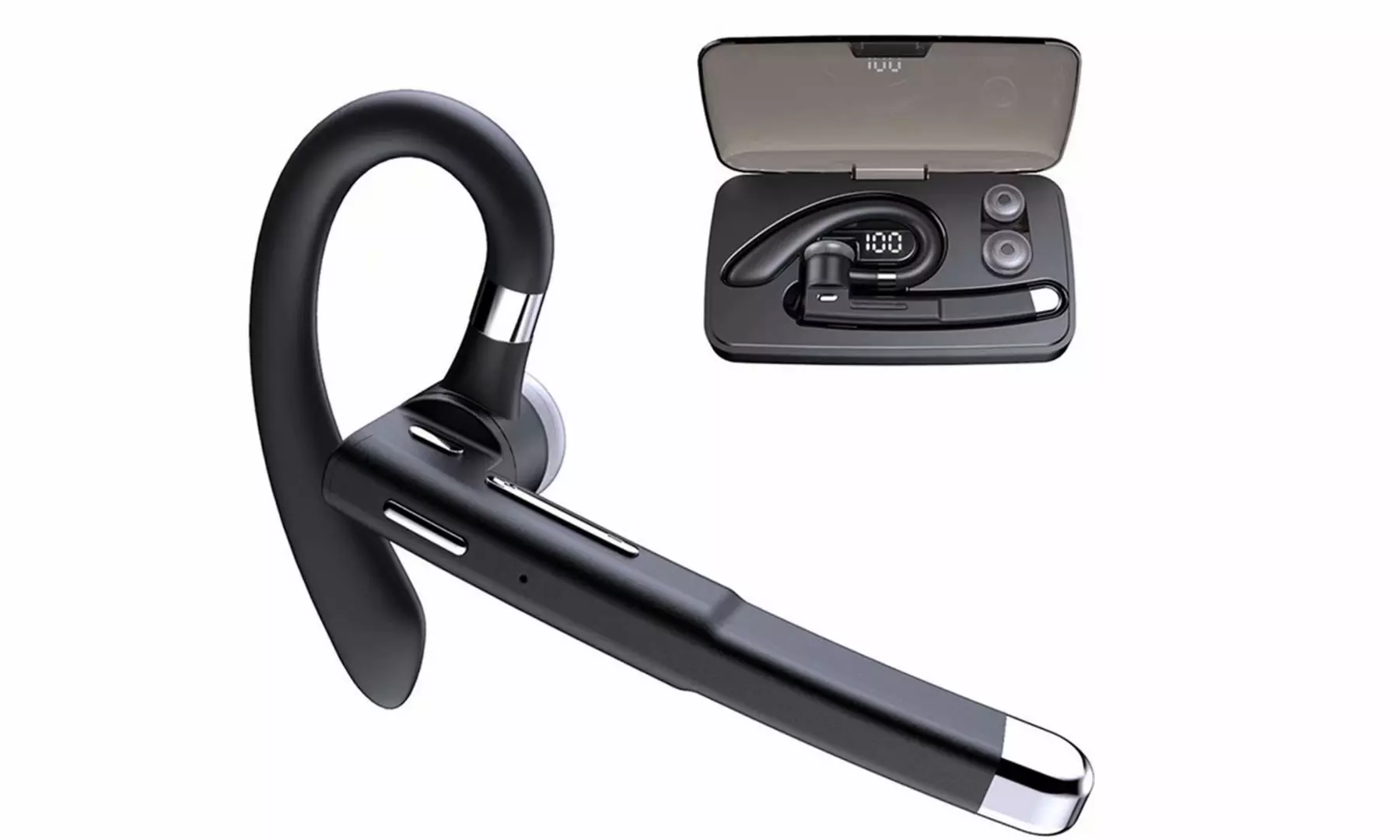 Bluetooth Headset Business Bluetooth Headset Wireless Bluetooth Earpiece - Primary Image