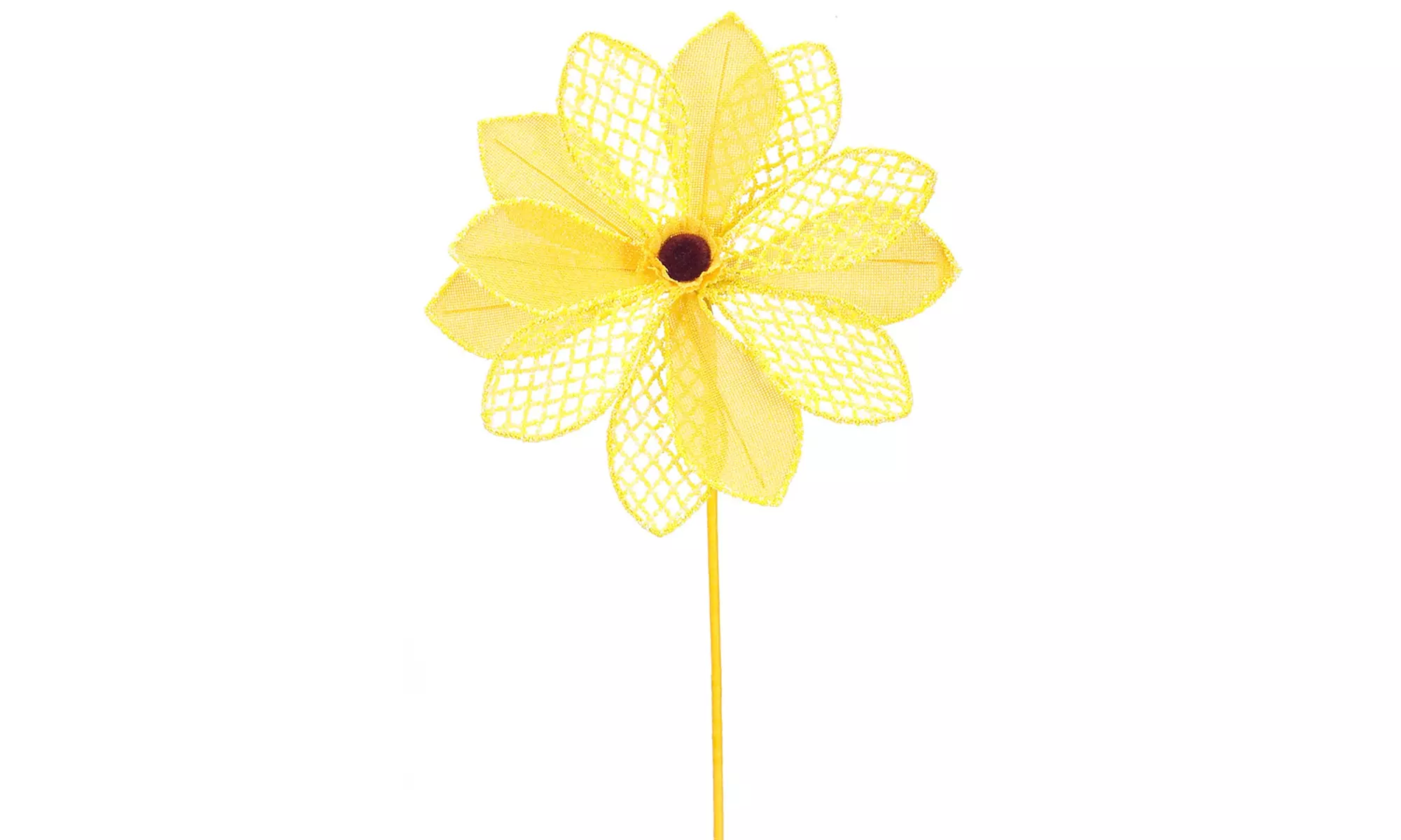Flower Stem (Set of 12) 26.5"H Burlap - Primary Image