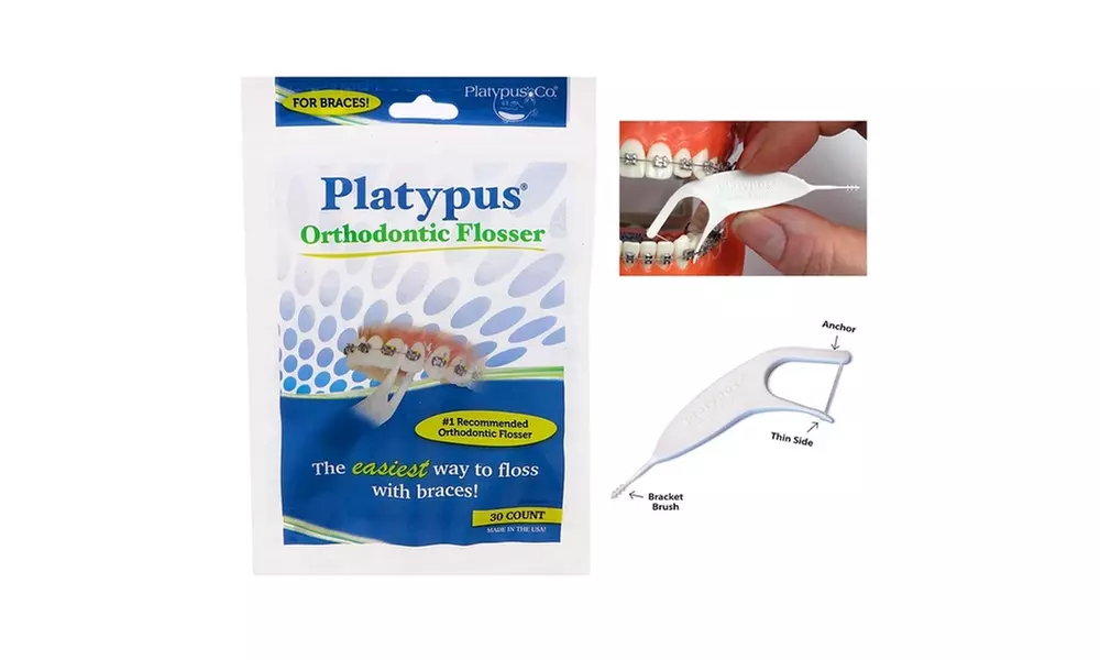 Platypus Ortho Flosser for Braces 30-Count - Multiple choice - Primary Image