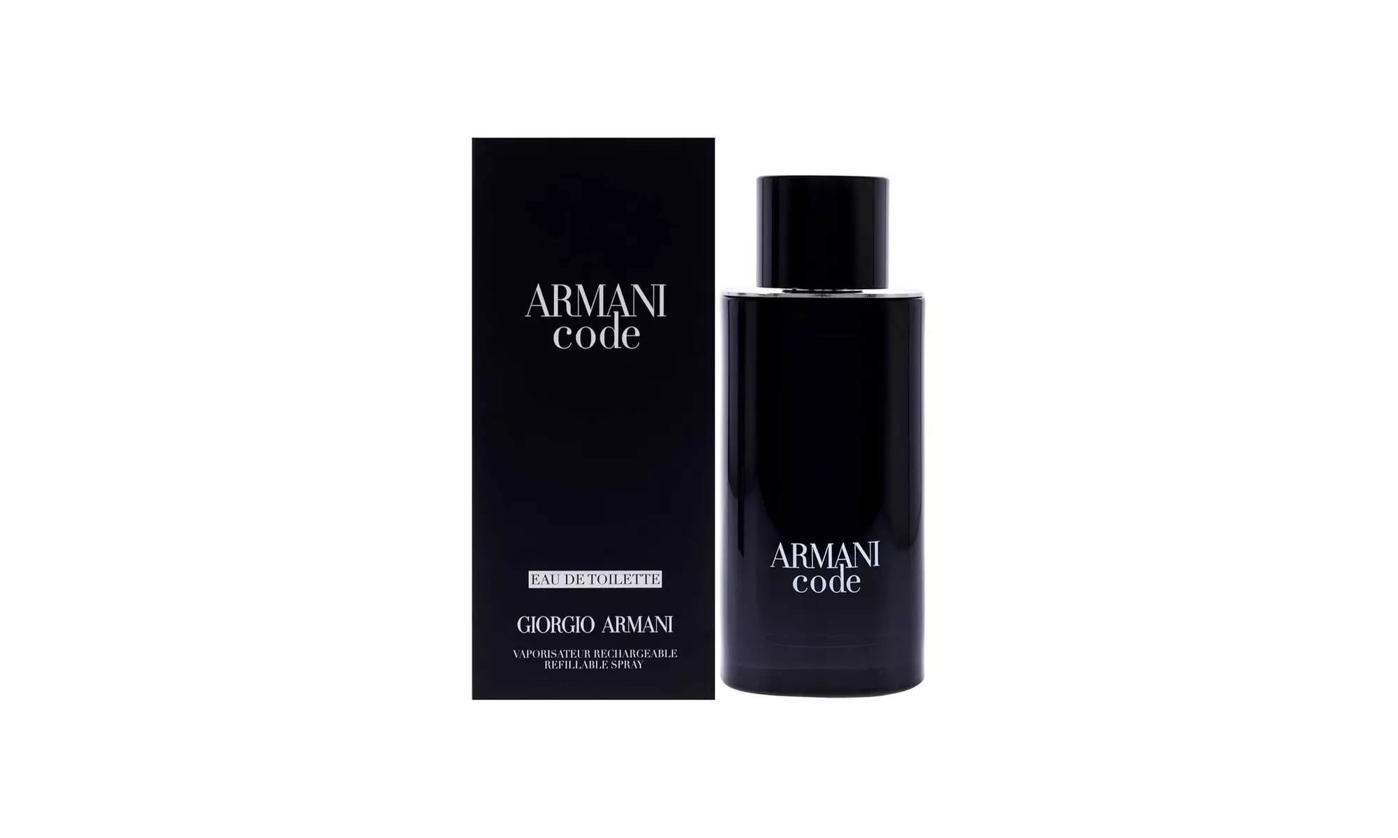 Armani Code by Giorgio Armani EDT Spray for Men 4.2 Fl. Oz. Refillable - Primary Image