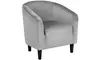 Velvet Arm Chair Home Modern Club Chair Accent Chair Upholstered Barrel Chair
