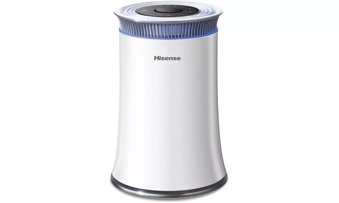 Hisense Air Purifier with True HEPA Technology, 25 dB Quiet, KJ120 - Primary Image