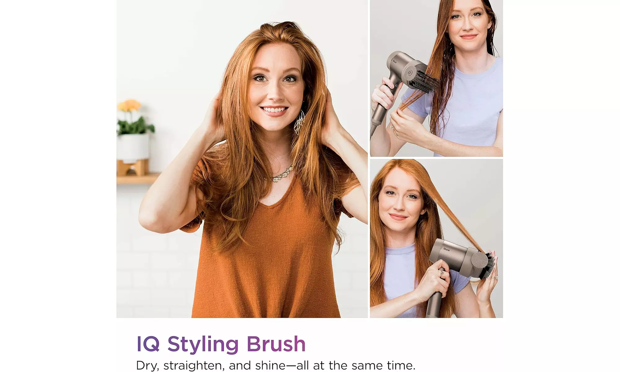  Shark HD101 HyperAIR Fast-Drying Hair Blow Dryer Stone- Renewed