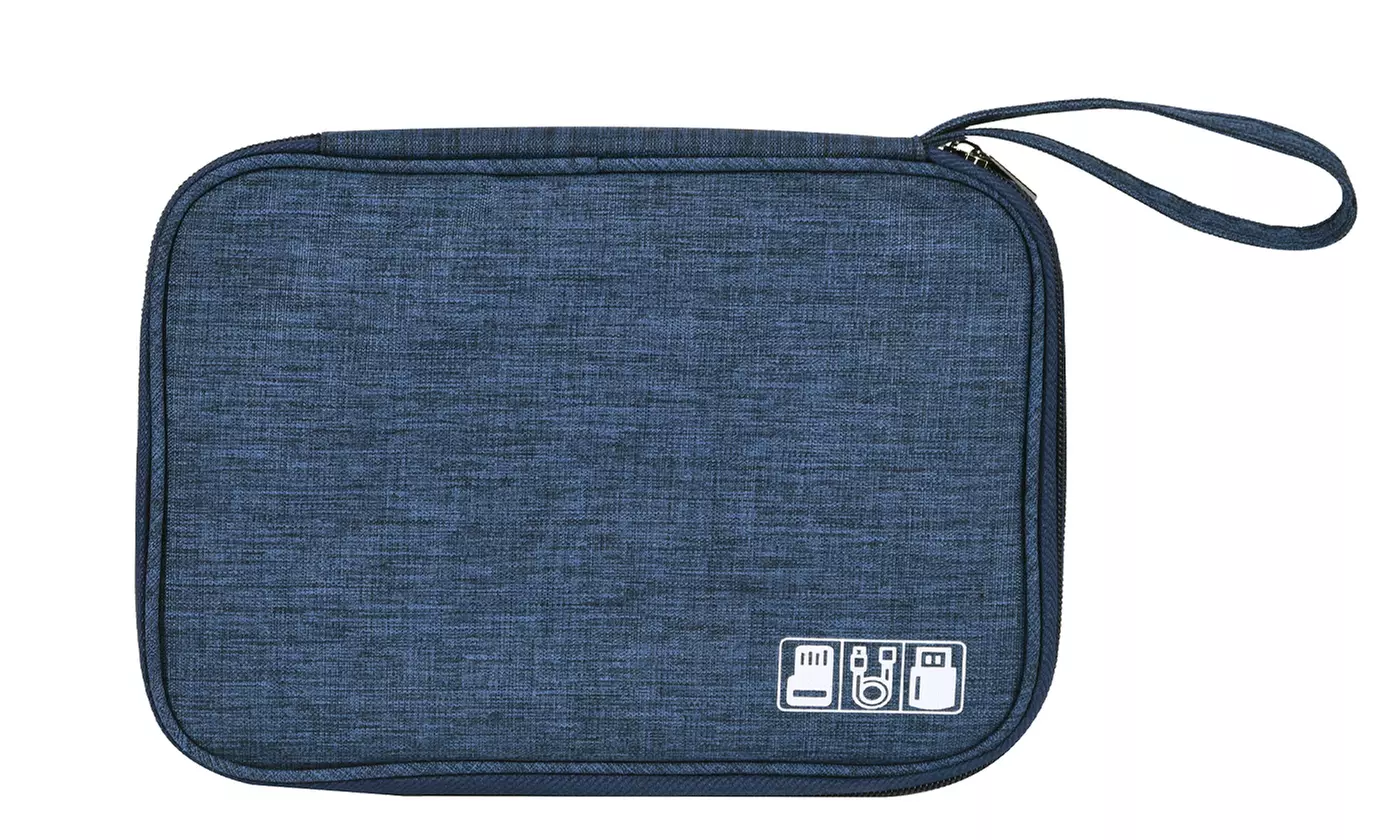 Electronic Organizer Travel Cable Organizer Bag for Hard Drives, Cables, Charger