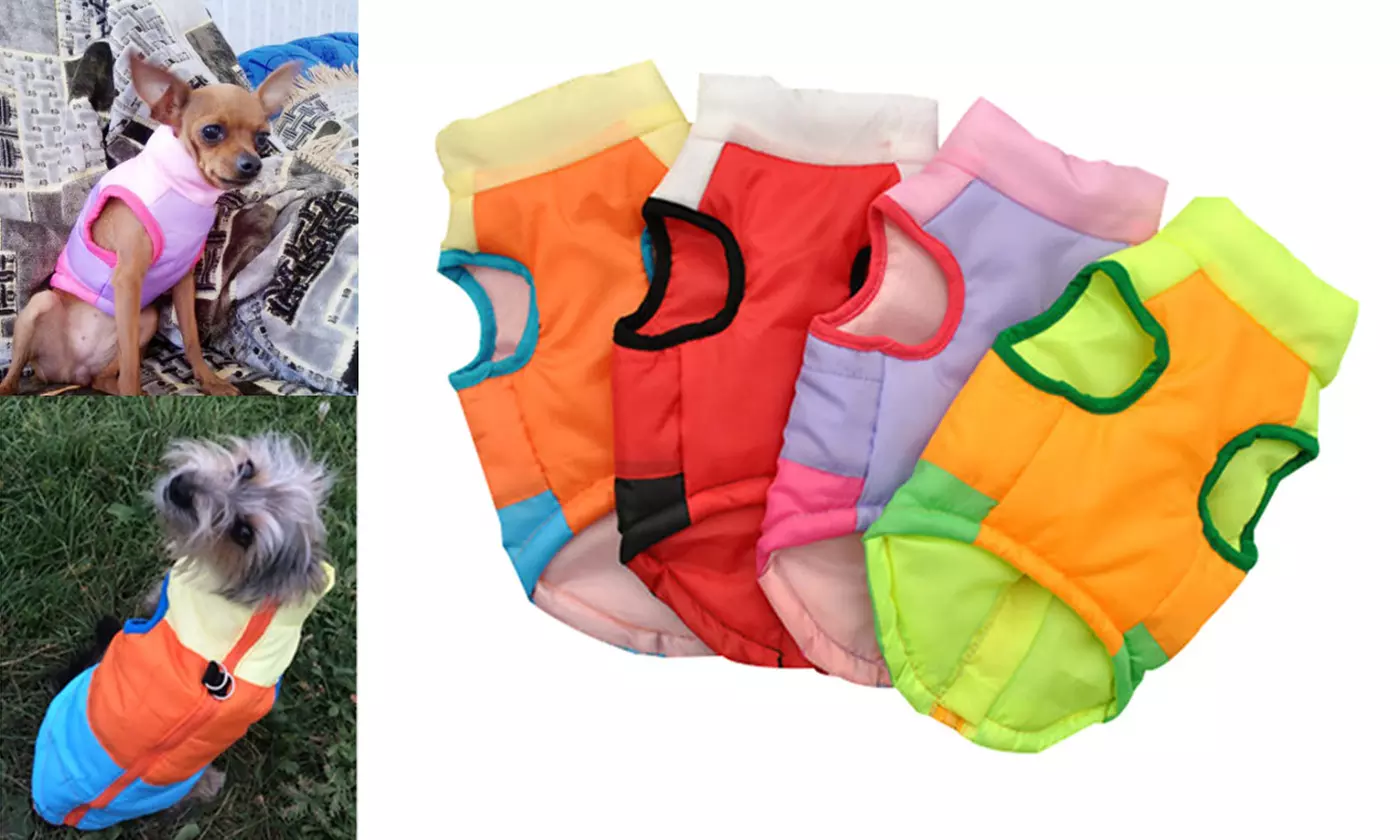 Dog Cat Winter Apparel Cute  Jacket Coat Costume - Primary Image