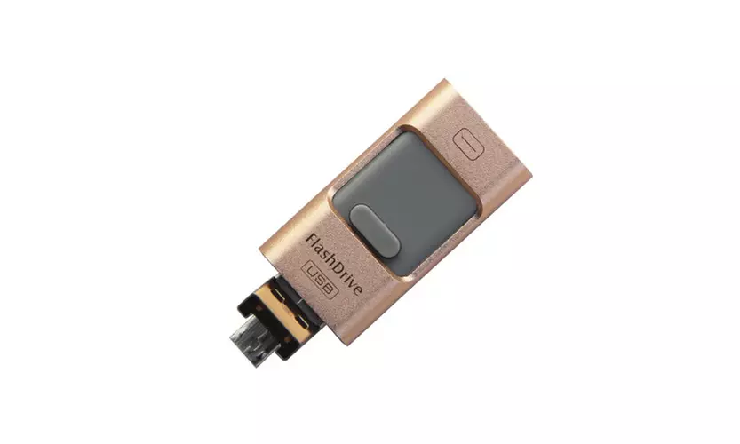 Flash USB Drive for iPhone, iPad & Android - 4 Colors - Primary Image