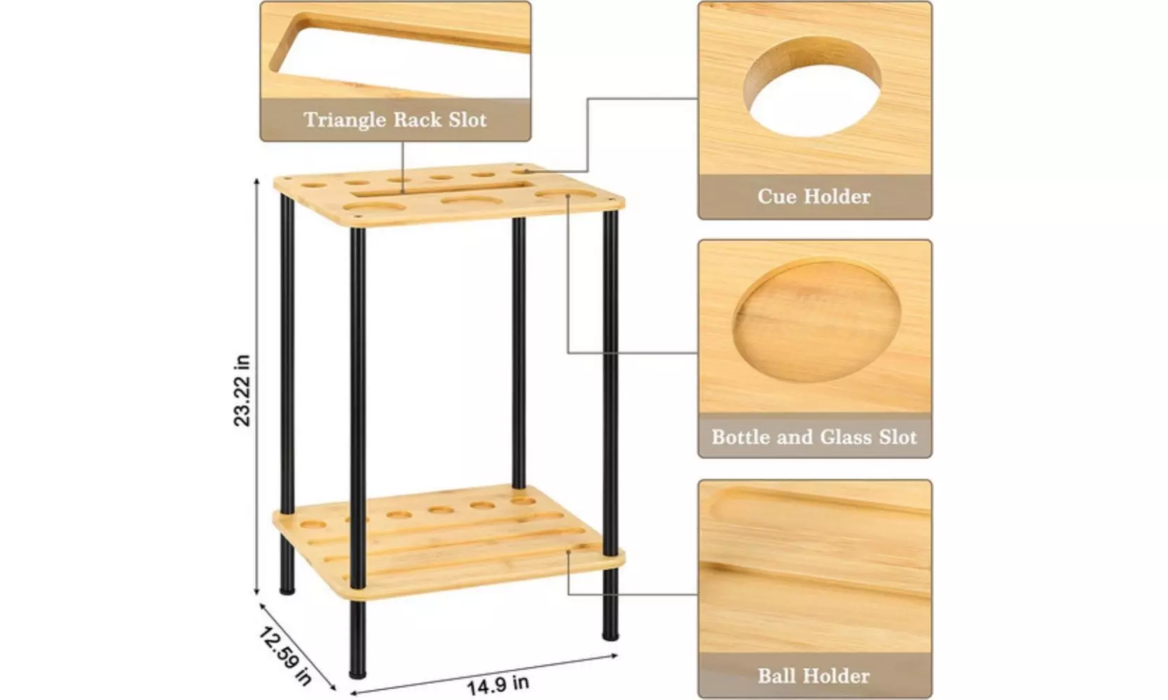 Billiard Cue Rack Billiard Cue Rack for Billiard Room or Club