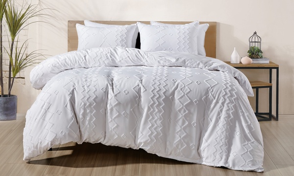 Groupon duvet 2024 and pillows