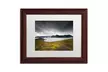 Philippe Sainte-Laudy 'Threat in the Sky' Matted Wood Framed Art - Second Medium