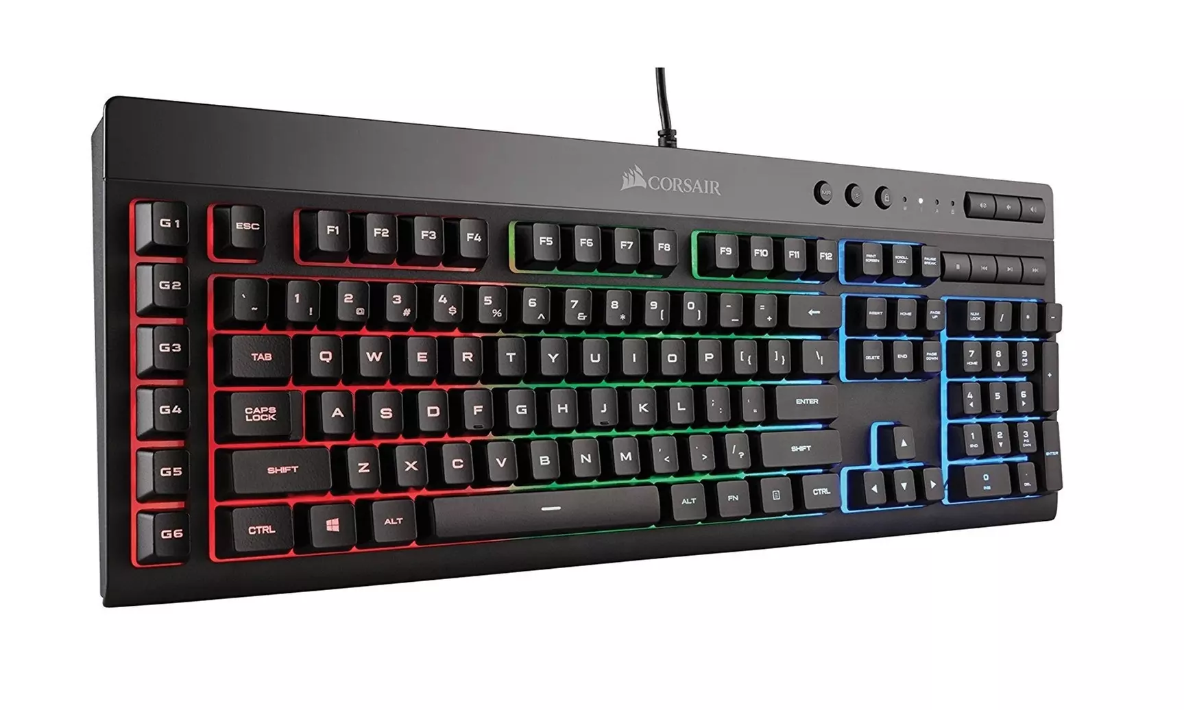 Corsair K55 RGB Gaming Keyboard - Certified Refurbished - Primary Image