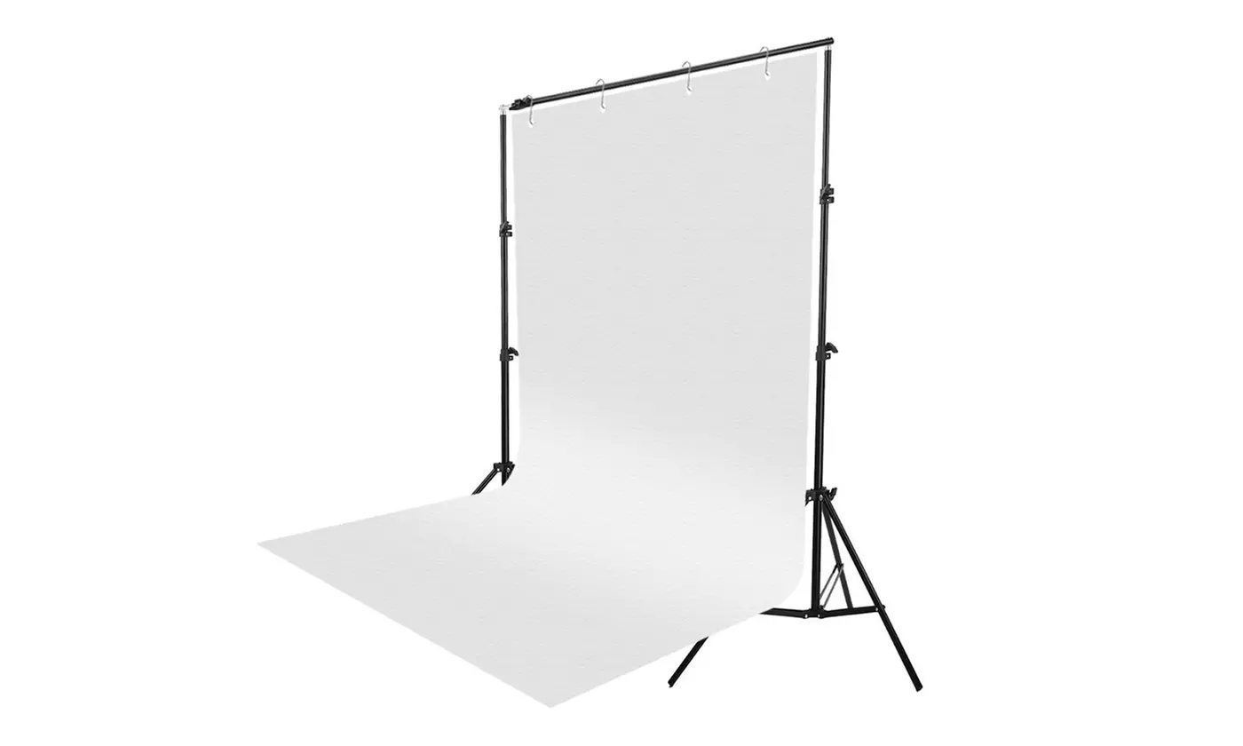  Non-woven Fabrics ,Background Stand, Photography Video Studio Backdrop Kit - Primary Image