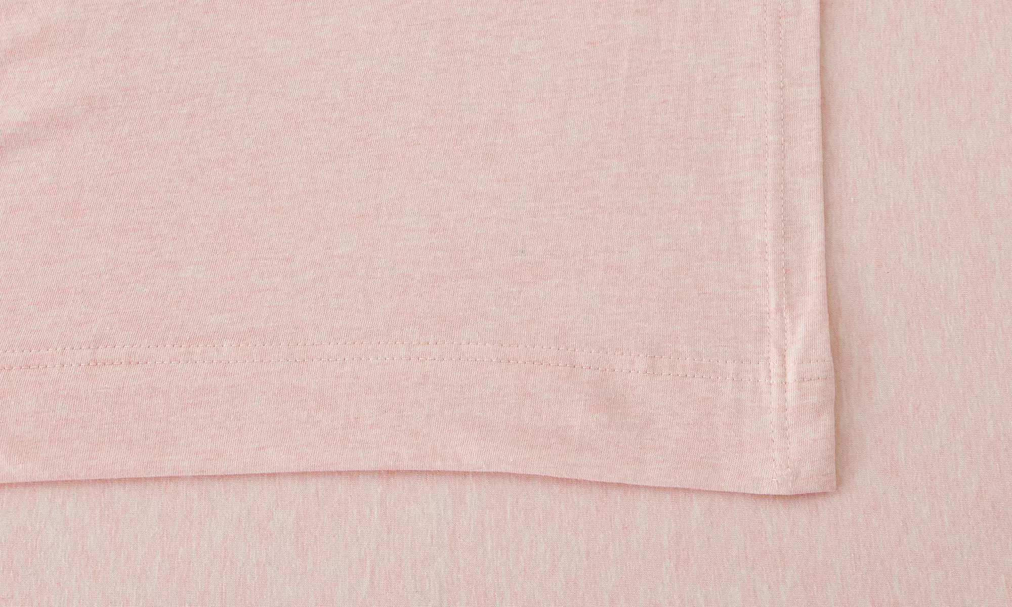 FreshFolds Ultra-Soft Cotton Heathered Melange Jersey Knit Sheet Set