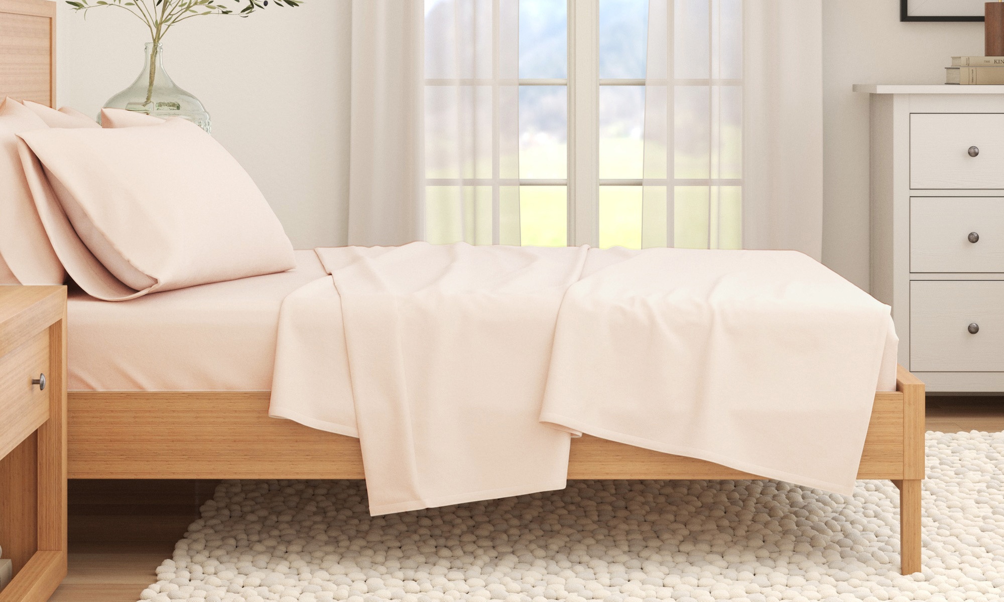 FreshFolds Premium Turkish Cotton Flannel Sheet Set