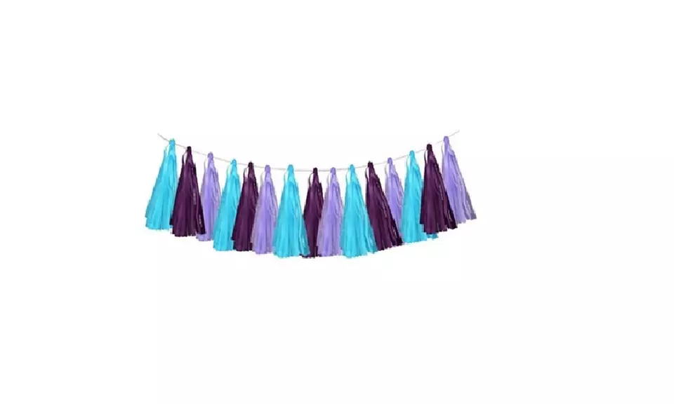 Mermaid Theme Birthday Party Decor Baby Shower Supplies - Primary Image