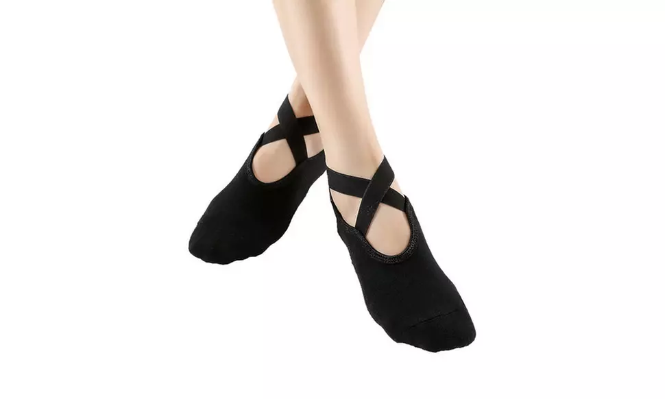 Non Slip Socks with Grips for Women Yoga Ballet Pilates Barre Dance
