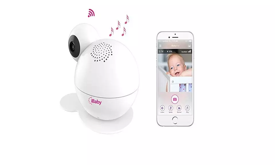 iBaby Wifi Baby Monitor M7 Lite, Smart Baby Care System 1080p Video Camera  - Primary Image