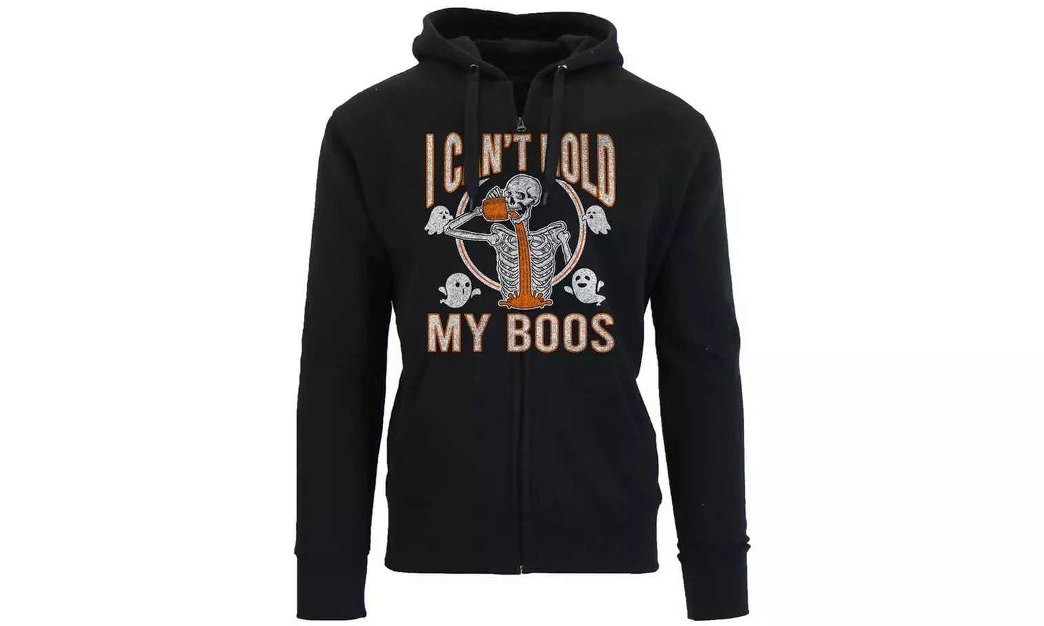 Men's Awesome Halloween Zip Up Hoodie (S-2XL)