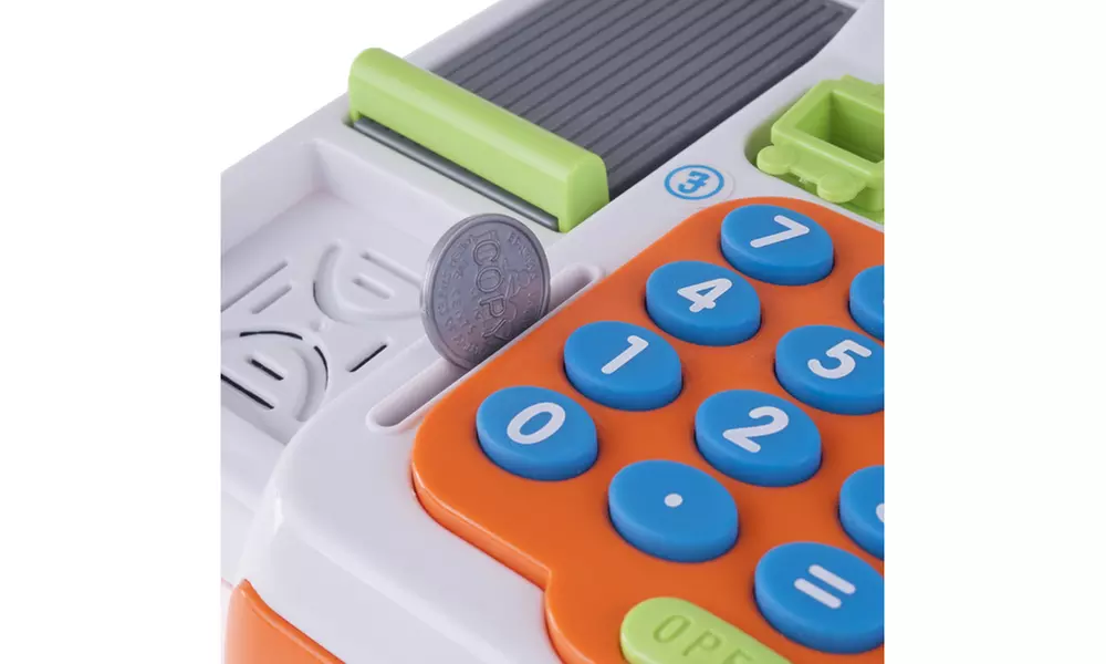 Hey! Play! Pretend Electronic Cash Register w/ Real Sounds & Functions - Second Medium