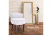Vanity Wood Bench Make-up Chair Padded Stool Bedroom Bathroom Living Room - Second Medium