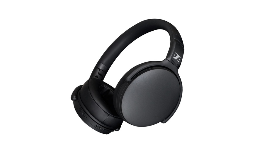 Sennheiser HD 350BT Wireless Over-Ear Headphones (Black) | Groupon