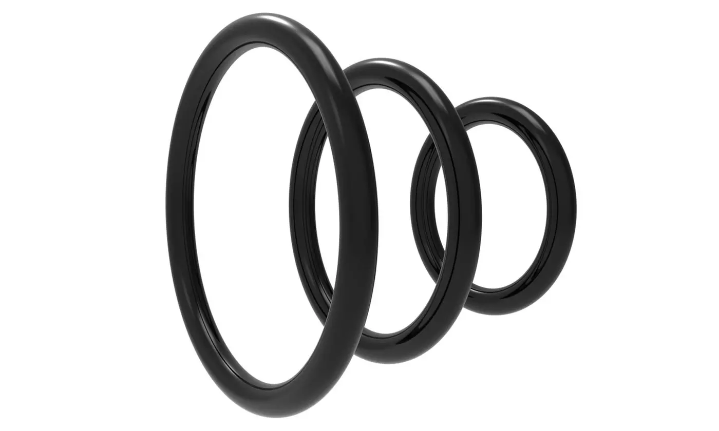 3/4pcs C-Ring Soft Stretchy Silicone Stay Hard Penis Rings Last Longer