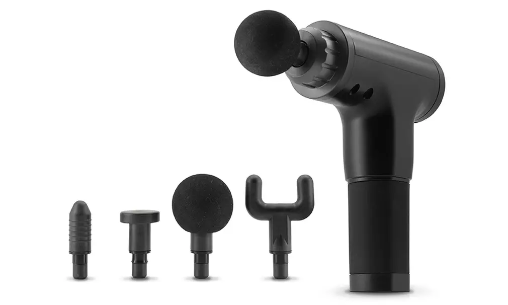 Deep Tissue Percussion Massage Gun with 4 Attachments for Pain Relief, Cordless  - Primary Image