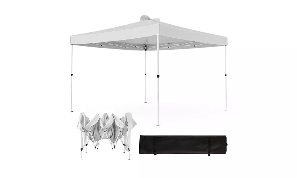 8 x 8 FT Pop Up Canopy, Instant Folding Canopy Commercial Gazebo Shelter - Primary Image