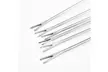 voberry Skewers Stainless Steel BBQ Barbecue Skewers Reusable (Set of 6 ) - Second Medium