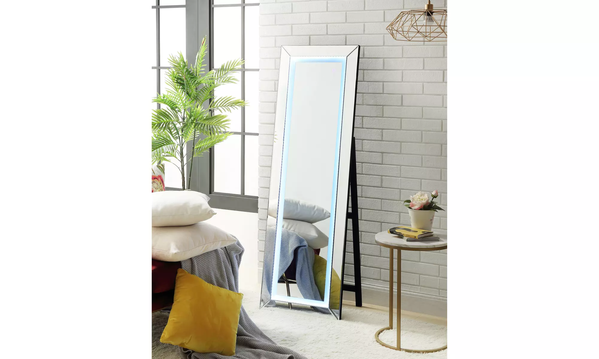 Vanna LED Full Length Cheval Floor Standing Mirror  - Primary Image