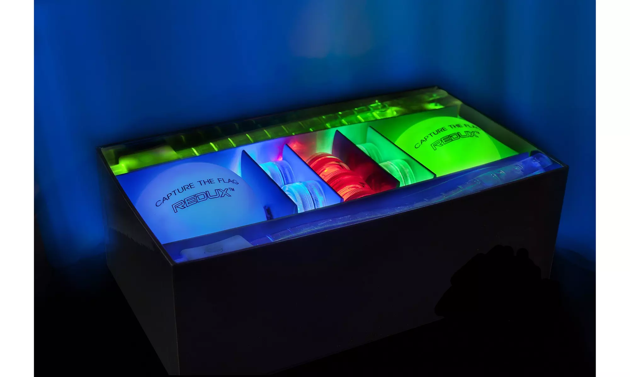 Capture the Flag  a Nighttime Outdoor Game  Unique Glow-in-The-Dark Gift - Primary Image