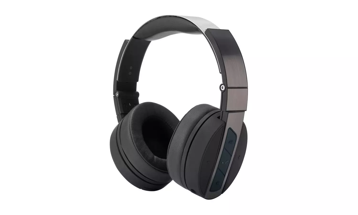 Monoprice Bluetooth Wireless Headphones with Built In Microphone, Black - Primary Image