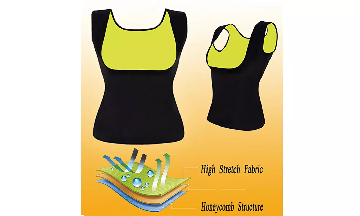 Body Shaper For Women Neoprene Sweat Sauna Vest Waist Trainer Cincher Shapewear