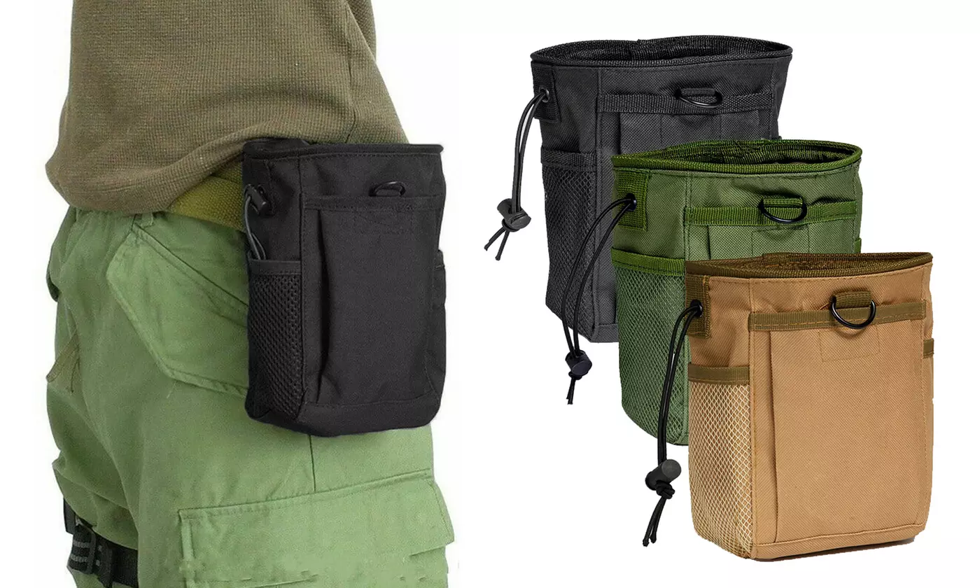 Tactical Utility Drop Dump Pouch Molle Military Ammo Bag Heavy Duty