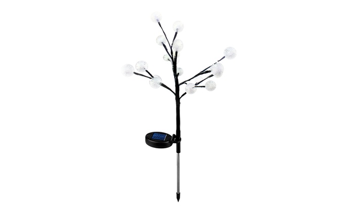 LED Solar Power Tree Light Garden Outdoor Yard Lawn Landscape Lamp ...