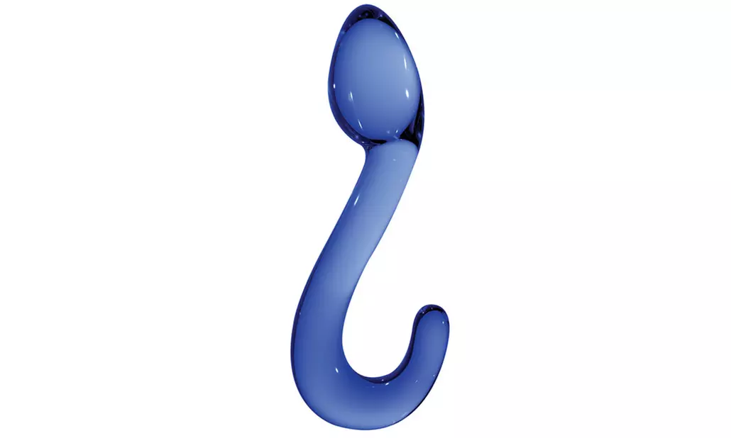 Shots Toys Chrystalino Champ Blue Anal Toy - Primary Image