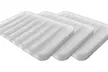 Evelots 3 Silicone Soap Dish Holders Waterfall Soap Saver Trays - Second Medium